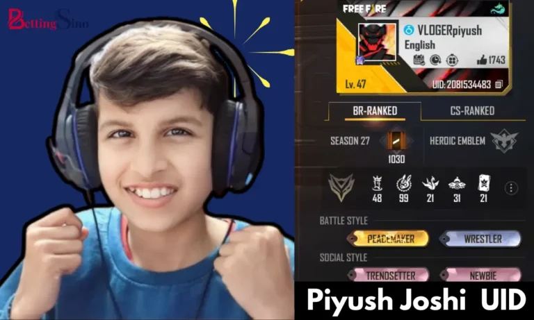 Piyush Joshi Gaming UID